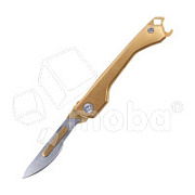 Нож-скальпель (складной, в комплекте лезвие №24)