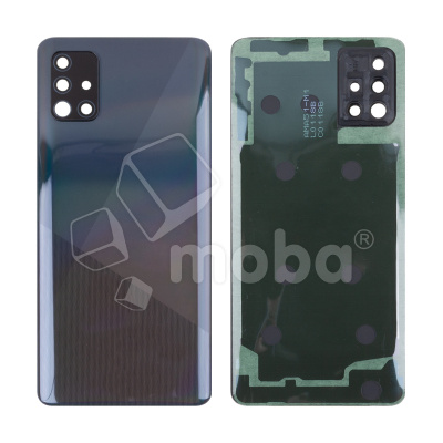 Задняя крышка для Samsung Galaxy A51 (A515F) Черный - Премиум