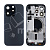 Корпус для iPhone 15 Pro (A3102) (1 Sim) Синий - Премиум