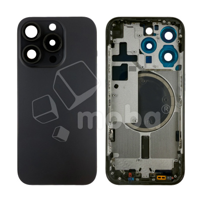Корпус для iPhone 15 Pro (A3102) (1 Sim) Черный - Премиум