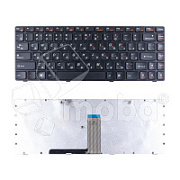 Клавиатура для ноутбука Lenovo IdeaPad B470/G470/V470 (с рамкой) Черный