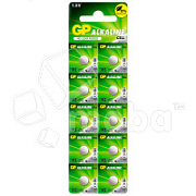 Батарейка AG3/LR736/LR41/392A/192 GP Alkaline 1.5V (10 шт. в блистере)