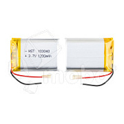 Аккумулятор универсальный 103040p 3,7v Li-Pol 1200 mAh (10*30*40 mm)