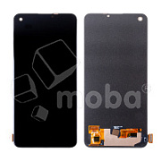 Дисплей для Realme 8 Pro (RMX3081) в сборе с тачскрином Черный - (OLED)