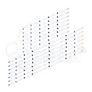 Светодиодная подсветка для телевизоров Samsung 42" D2GE-420SCA-R3/D2GE-420SCB-R3/UE42F5300AK/UE42F5000AK(комплект 14 шт.)