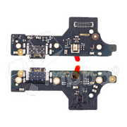 Шлейф для Xiaomi Redmi 12 4G (23053RN02Y) плата системный разъем/микрофон - Премиум