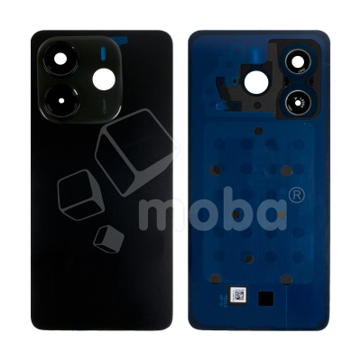 Задняя крышка для Xiaomi Redmi Note 14 4G (24117RN76O/24117RN76G) Черный - Премиум