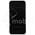 Защитное стекло "Антишпион" для iPhone 6/6S Черный (Закалённое, полное покрытие)