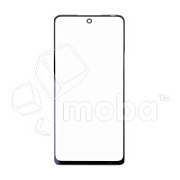Стекло для переклейки Tecno Pova 6 Neo (LI6) в сборе с OCA пленкой Черный - OR (Mitsubishi)