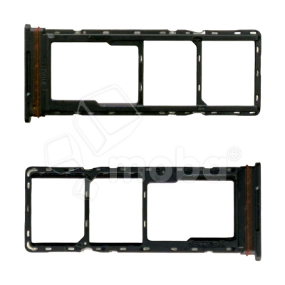 Держатель SIM для Tecno Spark 40C (KM4k) Черный