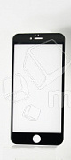 Защитное стекло "Премиум" для iPhone 6/6S Черный (Закалённое+, полное покрытие)