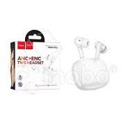Беспроводные наушники Bluetooth Hoco EQ34 Plus (TWS, вакуумные, активное шумоподавление) Белый