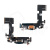 Шлейф для iPhone 13 (A2635) на системный разъем/микрофон Черный - Премиум Шлейф для iPhone 13 (A2635) на системный разъем/микрофон Черный - Премиум