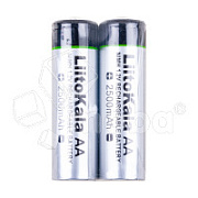 Аккумуляторные батарейки "AA" LiitoKala Ni–MH 1.2V 2500 mAh (2 шт. в блистере)