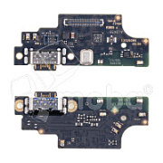 Шлейф для Xiaomi Redmi Note 13 Pro 4G/14S (23117RA68G/2502FRA65G) плата на системный разъем/микрофон - Премиум