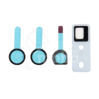 Наклейка (пыльник) передней камеры и датчиков на дисплей для iPhone 11 Pro/11 Pro Max (комплект 4 шт.)