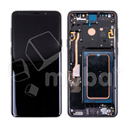Дисплей для Samsung Galaxy S9+ (G965F) модуль с рамкой Черный - (OLED)